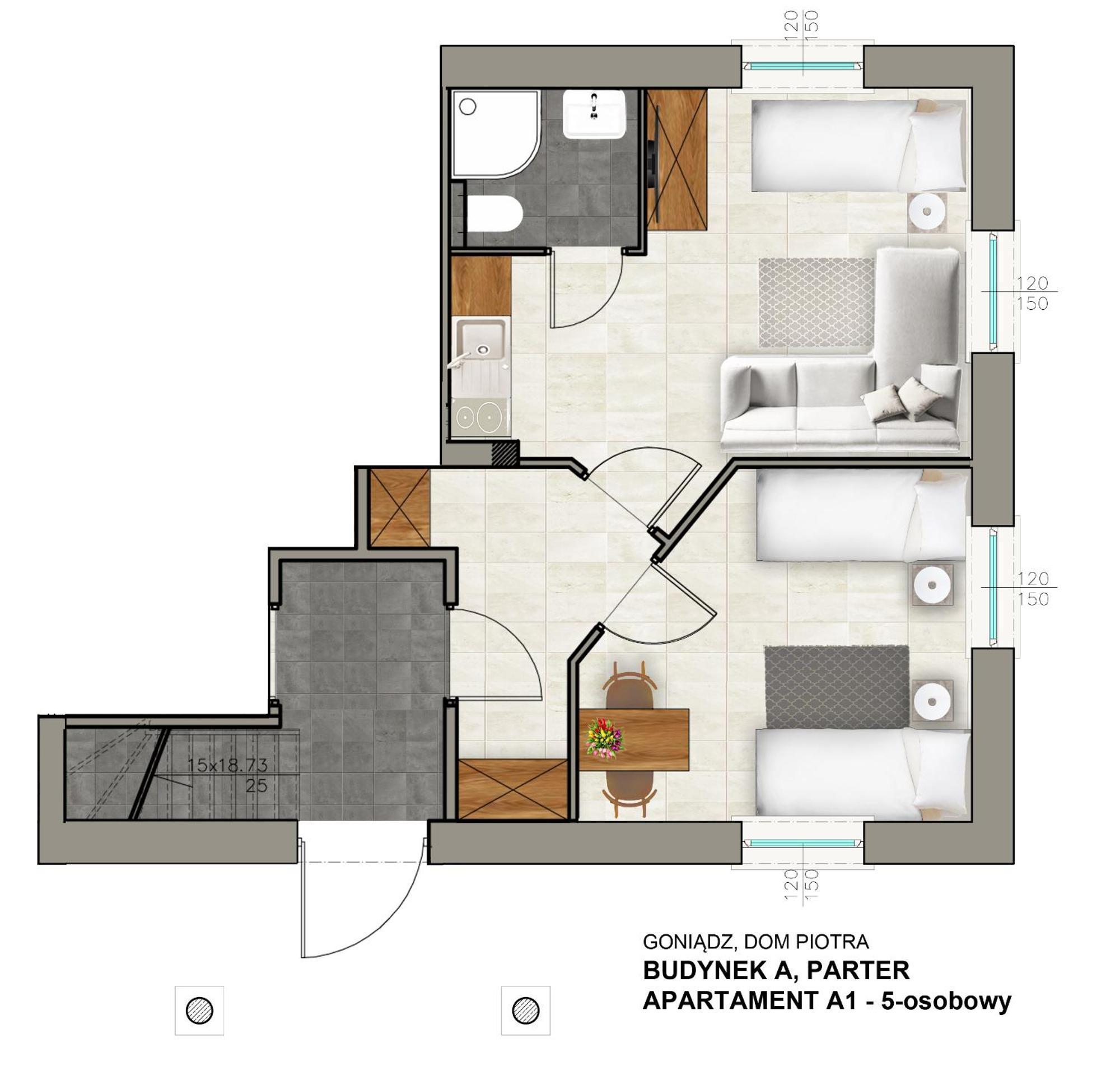 Dom Piotra Apartment Goniadz Luaran gambar